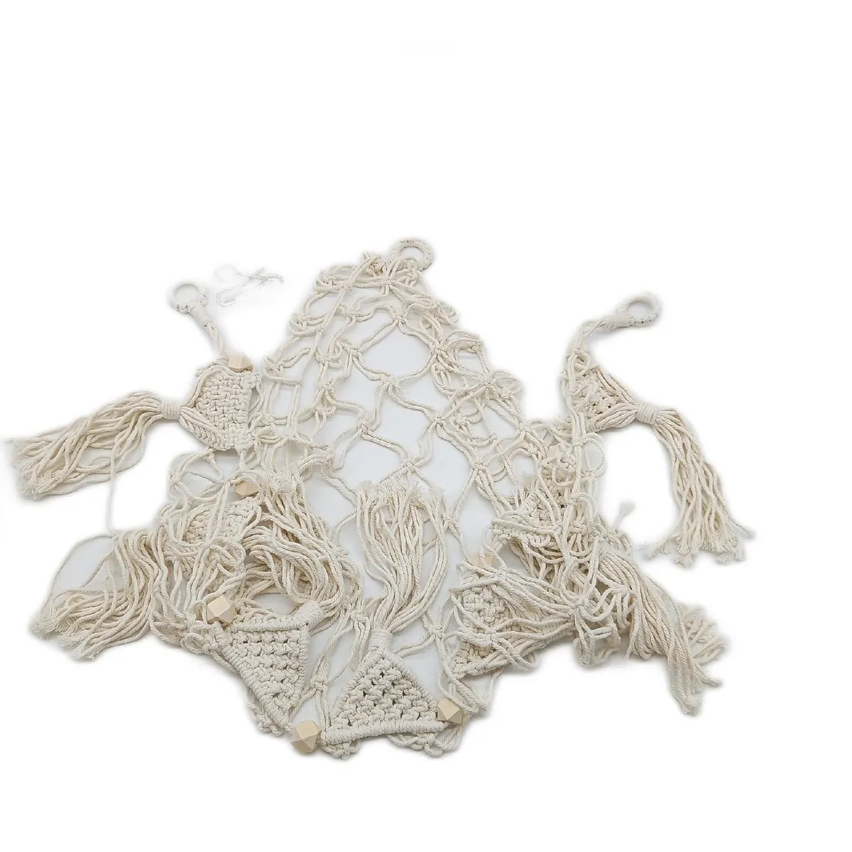 Boho Hängematte Spielzeug Aufbewahrung Kuscheltier Stofftier Organizer Netz Ordnung