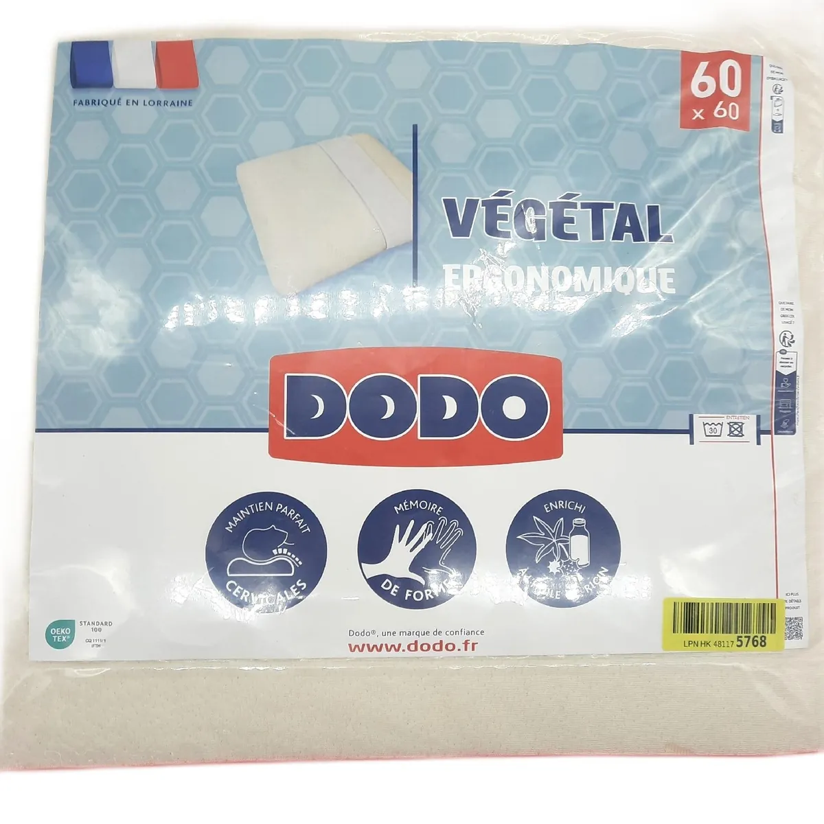 DODO Ergonomisches Pflanzkissen Garten und Balkon 60 x 60 cm Formged