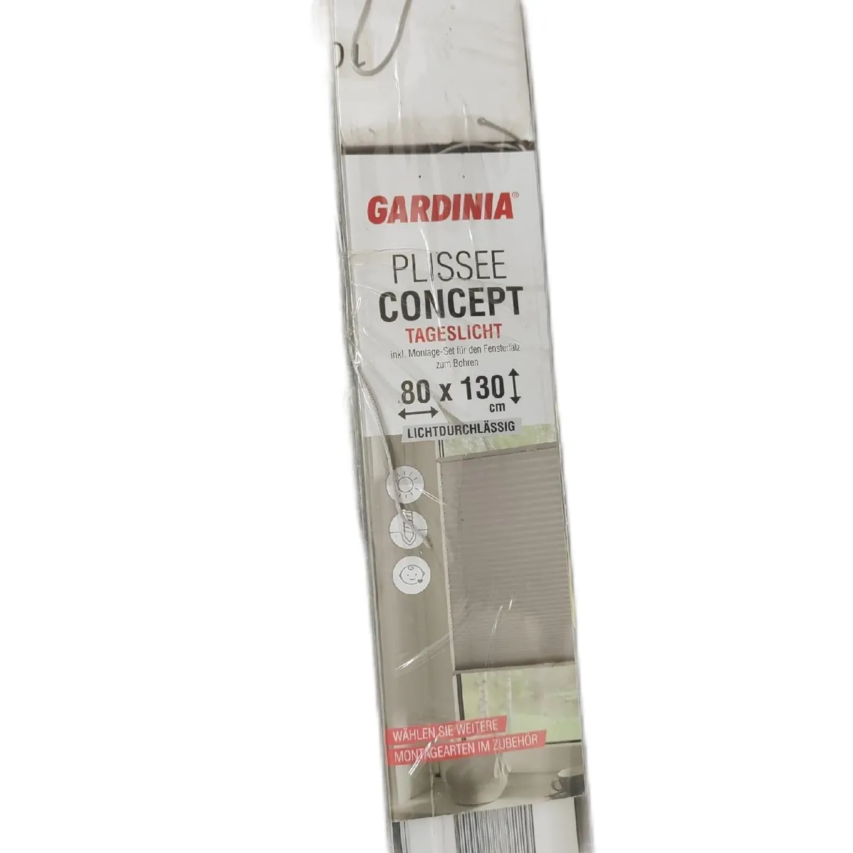 Gardinia Plissee Fensterdekoration Gardinen Concept Tageslicht Sichtschutz Blickdicht