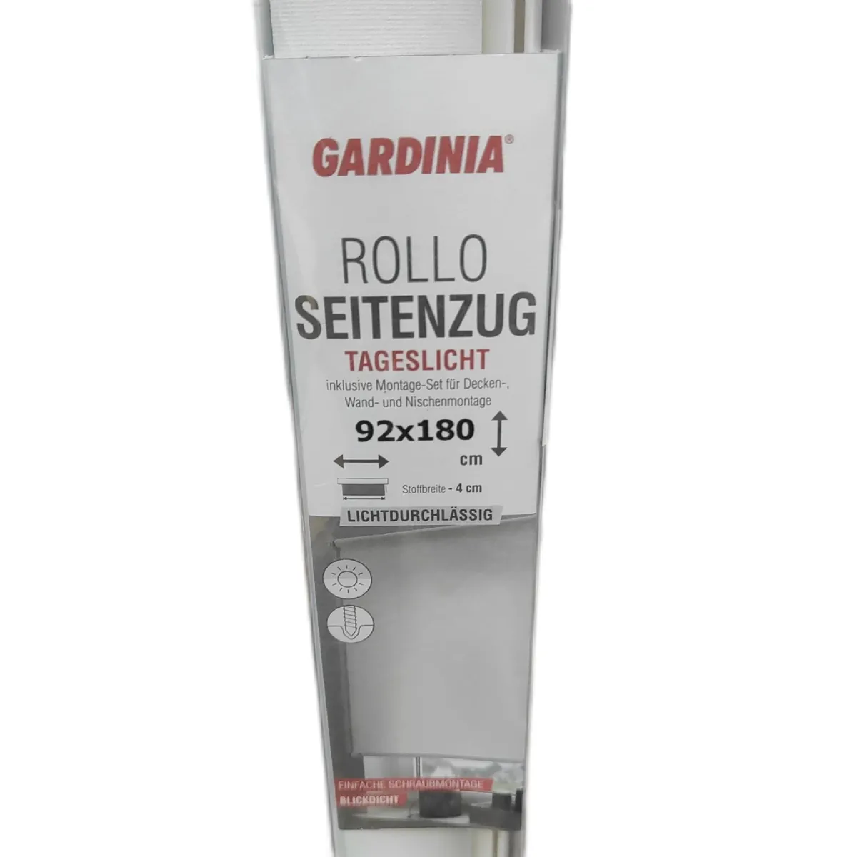 Gardinia Rollo Fensterdekoration Lichtschutz Rollo Zug Rollo Fenster Sichtschutz montage Wand N