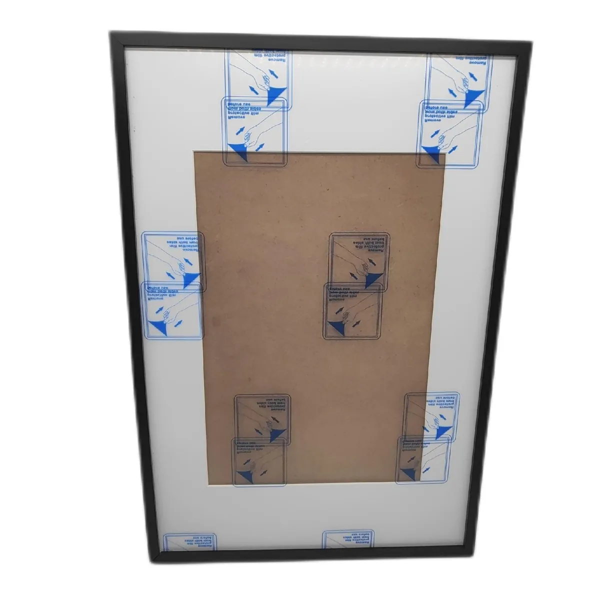 Americanflat Bilderrahmen Wohnaccessoires 30x45 cm Schwarz mit Passepartout 20