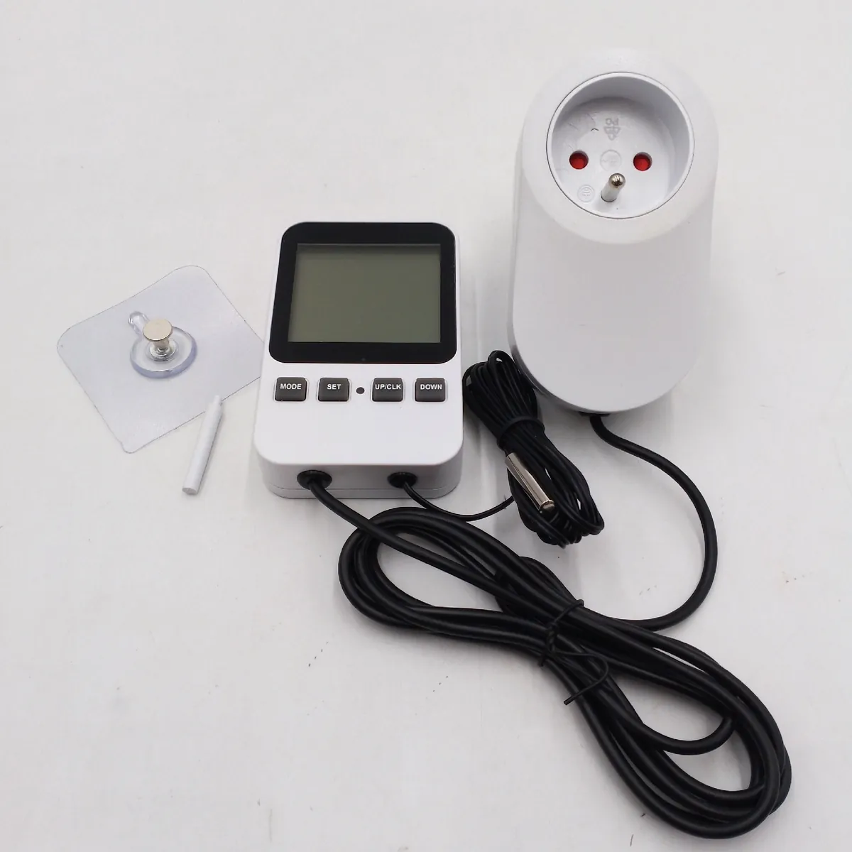 Steckdose Thermostat Elektronik Temperaturregler Effiziente Steuerung Energiesparend He