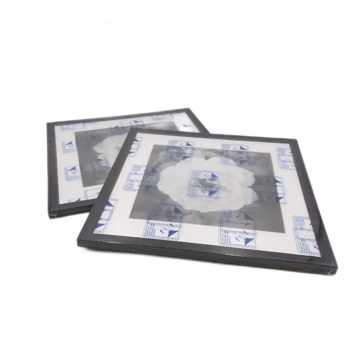 Americanflat Bilderrahmen Rahmen Dekoration 30 5 x 30 5 cm Schwarz passend