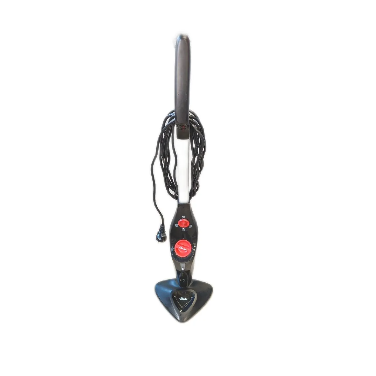 Vileda Steam Plus Dampfreiniger ohne Mikrofaser Pad mit Gebrauchsspuren