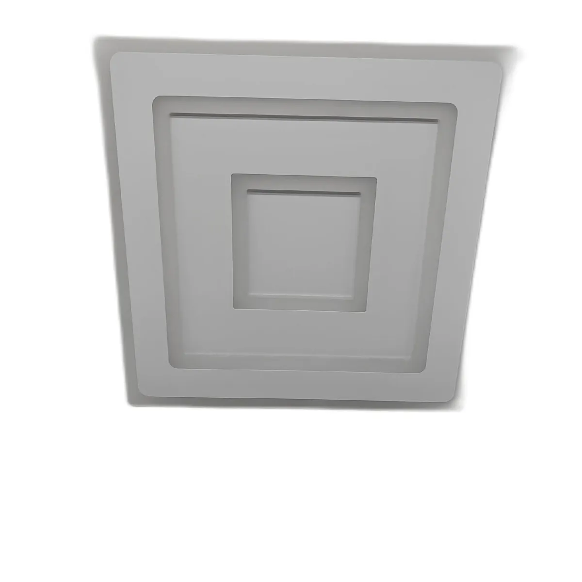 Comely LED Deckenleuchte Beleuchtung Wohnzimmer 52W Dimmbar Quadrat Weiß Modern
