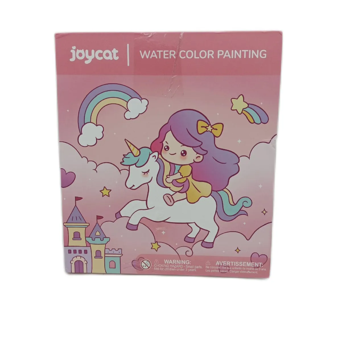 JoyCat Malset Malbuch Bastelbedarf Wasserfarben Aquarell ab 3 Jahre kreative Kinder