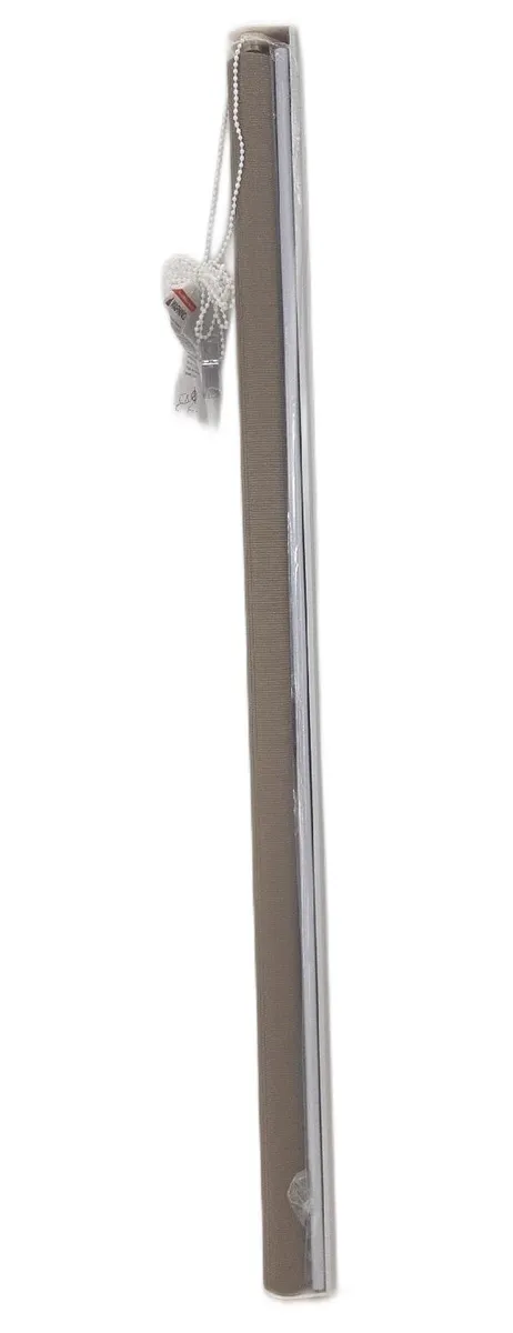 Blindecor Doppelrollo Fenster Dekoration Lira Beige Lichtschutz Rollo 120 x