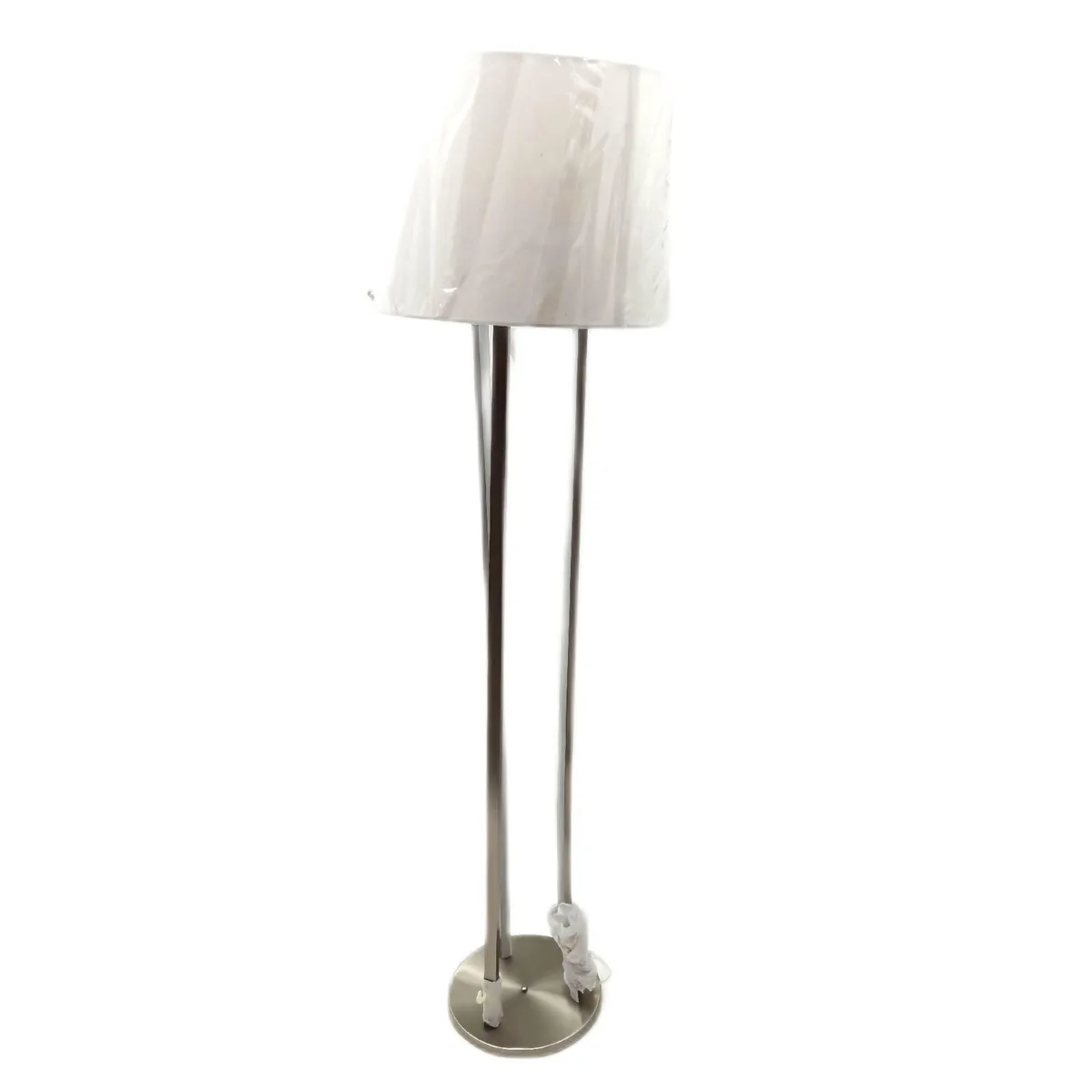 Trio Leuchten Stehleuchte Lampen Tandori 475410207 Stoffschirm weiß exkl