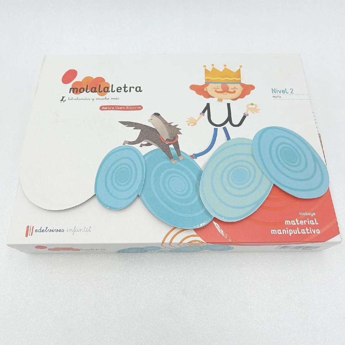 Molalaletra Lernbuch Schulbuch Lernmaterial Nivel 2 Pauta Version Letrilandia
