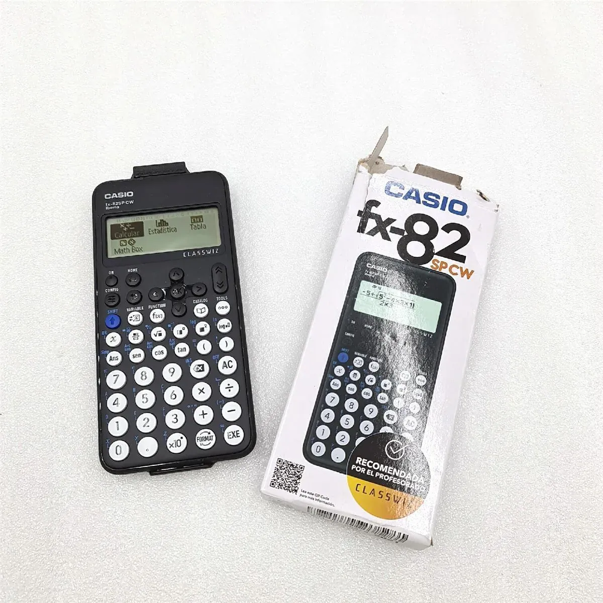 Casio FX-82SP CW Wissenschaftlicher Taschenrechner, empfohlen für den spanischen und englischen Lehrplan (19,90)
