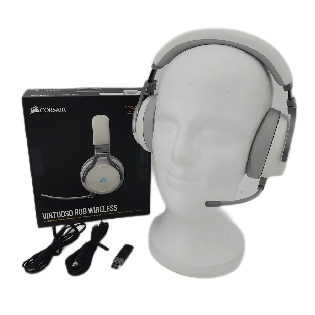Corsair Gaming Headset Kopfhörer Zubehör Virtuoso Sound Surround Sound RGB kabellos