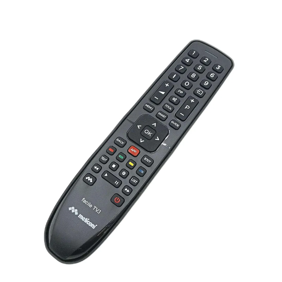 Meliconi Fernbedienung Unterhaltungselektronik TV 1 Universal kompatibel einfach bedienen
