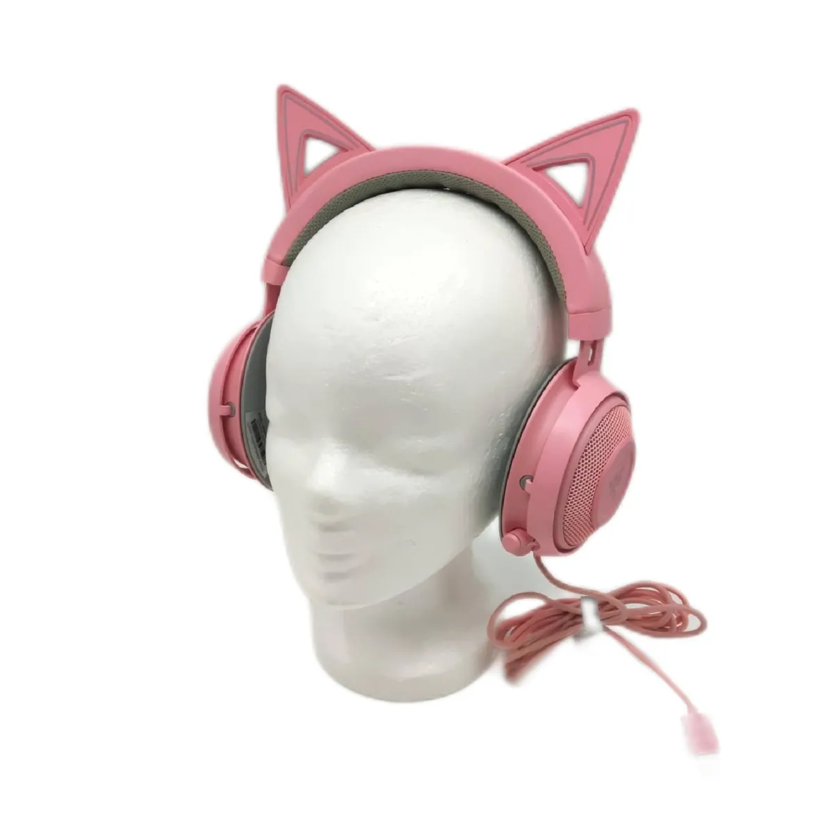 Razer Kraken Kitty Edition Gaming Headset Katze Ohr USB gebraucht ohne Ohrpolster