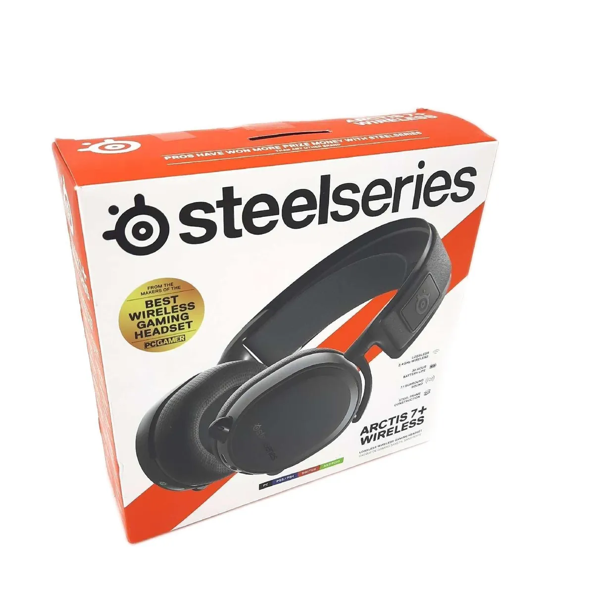 SteelSeries Arctis 7 Plus Wireless Gaming Headset Mikrofon Defekt Ohne Kabel