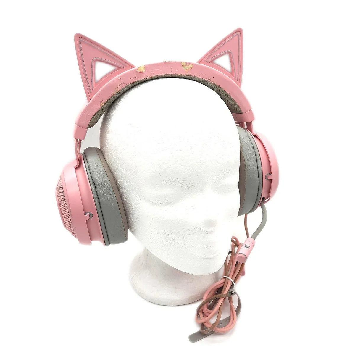 Razer Kraken Kitty Edition Gaming Headset Die Katze Ohr USB Gami - Unvollständig