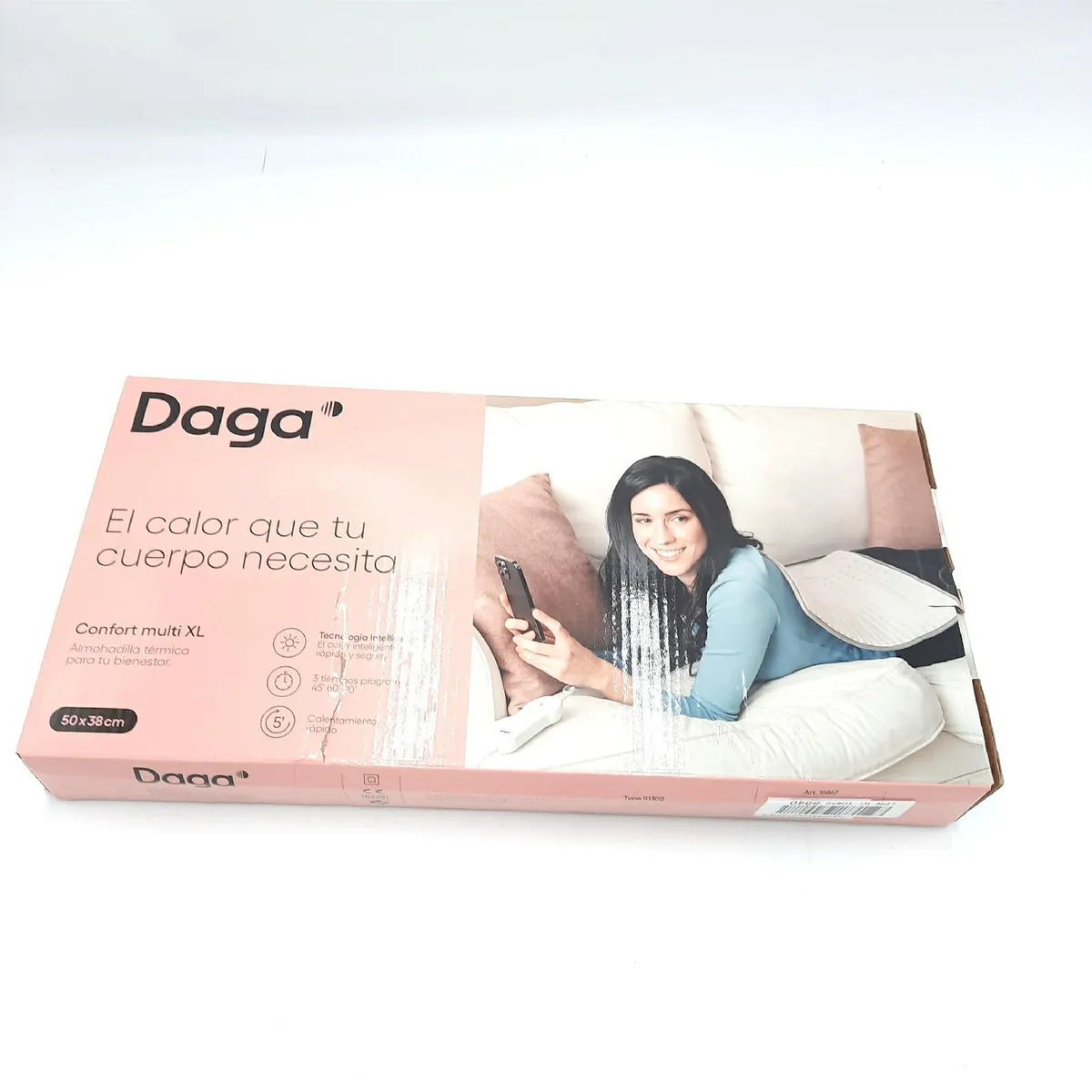 DAGA Heizdecke Haushaltsgeräte Thermal Comfort Pad XL Intellisense Technologie Komfort Wärme