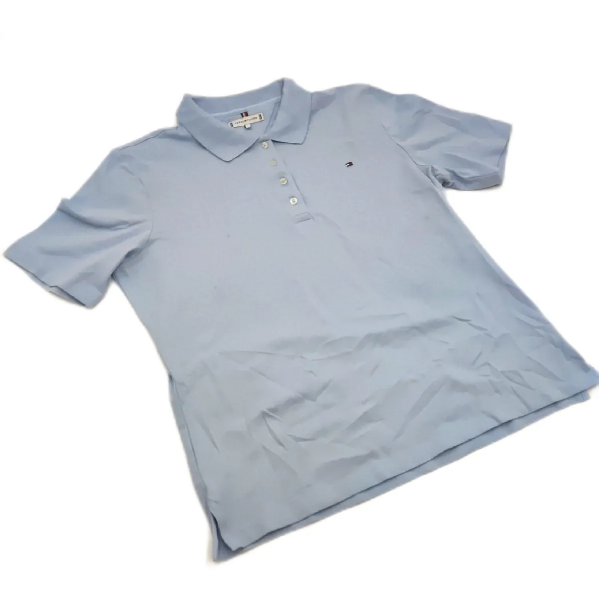 Tommy Hilfiger Poloshirt Damenmode 1985 Pique Regular Fit Blau Freizeit Classic