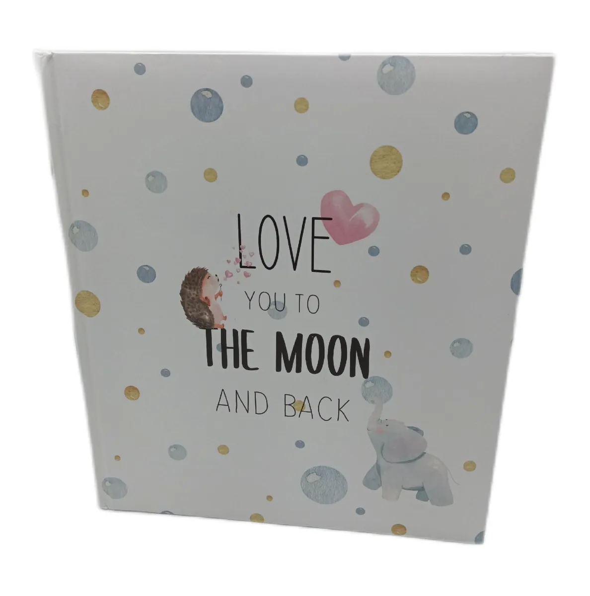 Hama Babyalbum Fotoalbum Erinnerungen festhalten To The Moon 60 Seiten Babys Erinnerungsbuch