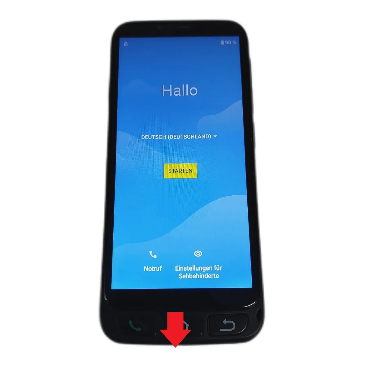 SPC Zeus 4G Pro Telefon Smartphone Defekt Ladeanschluss rostig Gebrauchsspuren