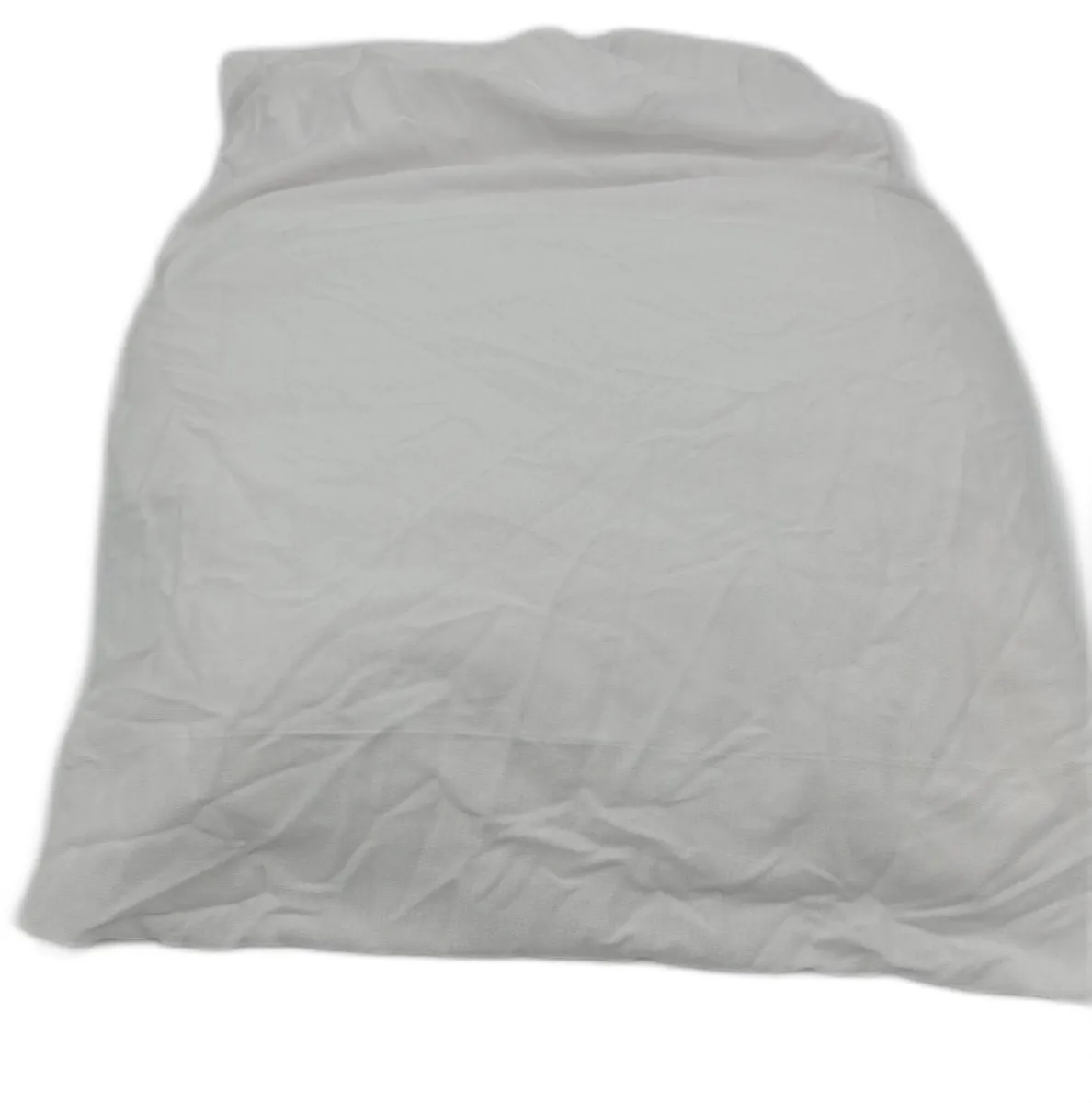 Amazon Basics Spannbetttuch Bettwäsche Garnitur 140 x 200 cm Weiß Jersey Komfort Bezug