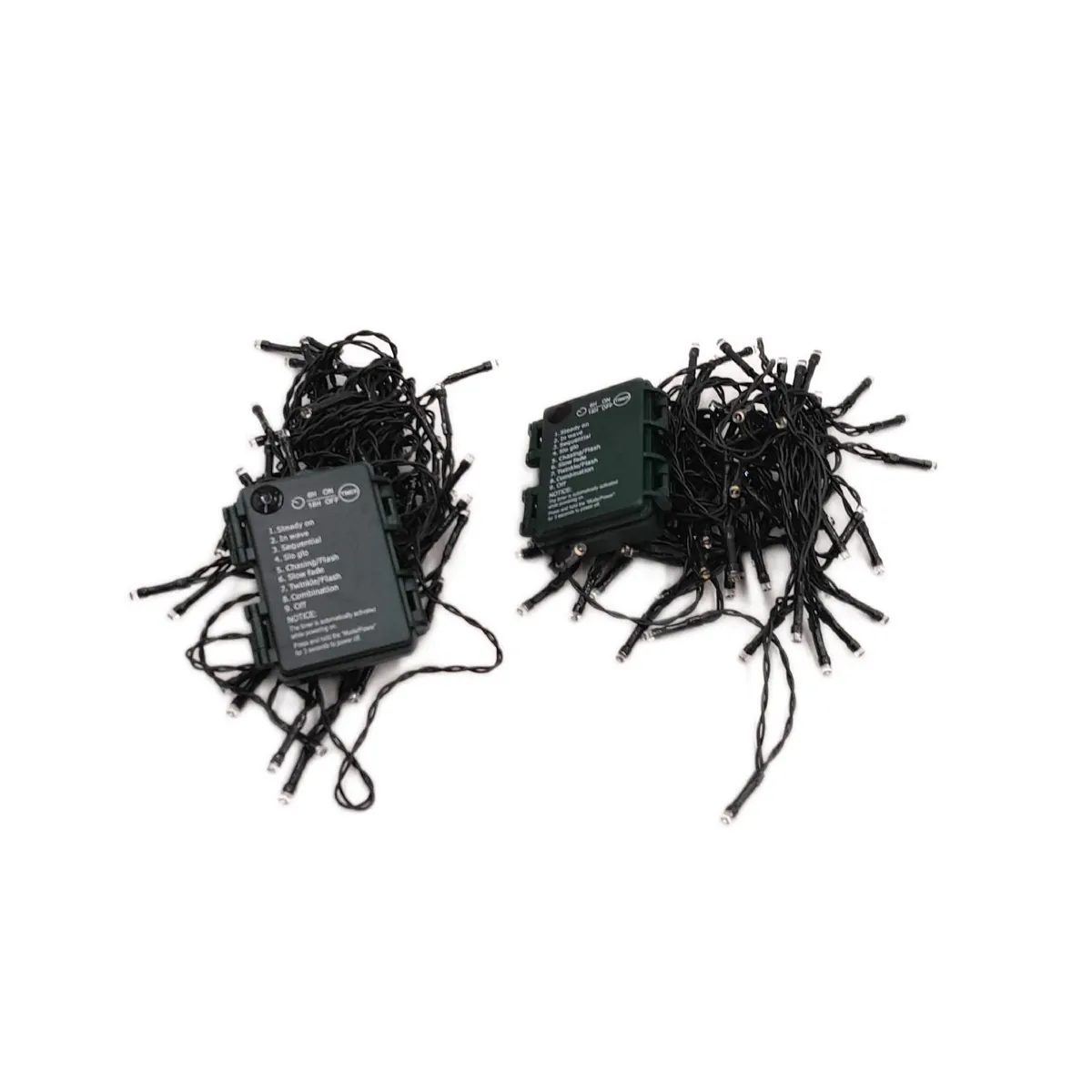 Gcstnn Lichterkette Gartenbeleuchtung 10 Meter 100 LED Warm Beleuchtung Amb