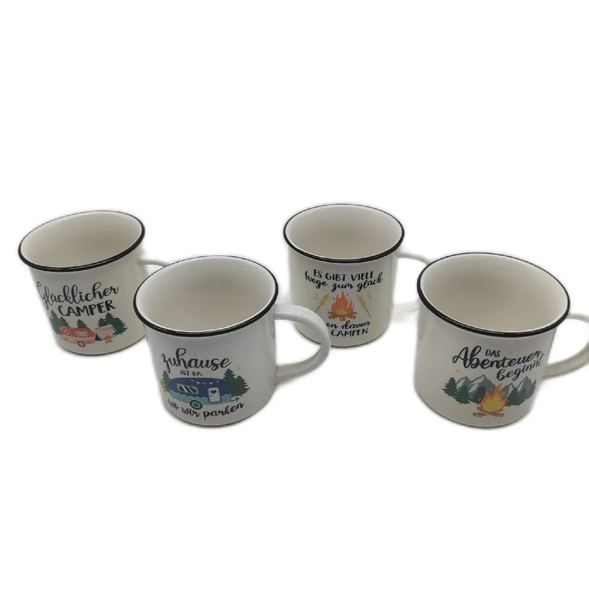 Rhdekoein Camping Tasse Outdoor Ausrüstung Campingtour Geschenkideen Weihnachten
