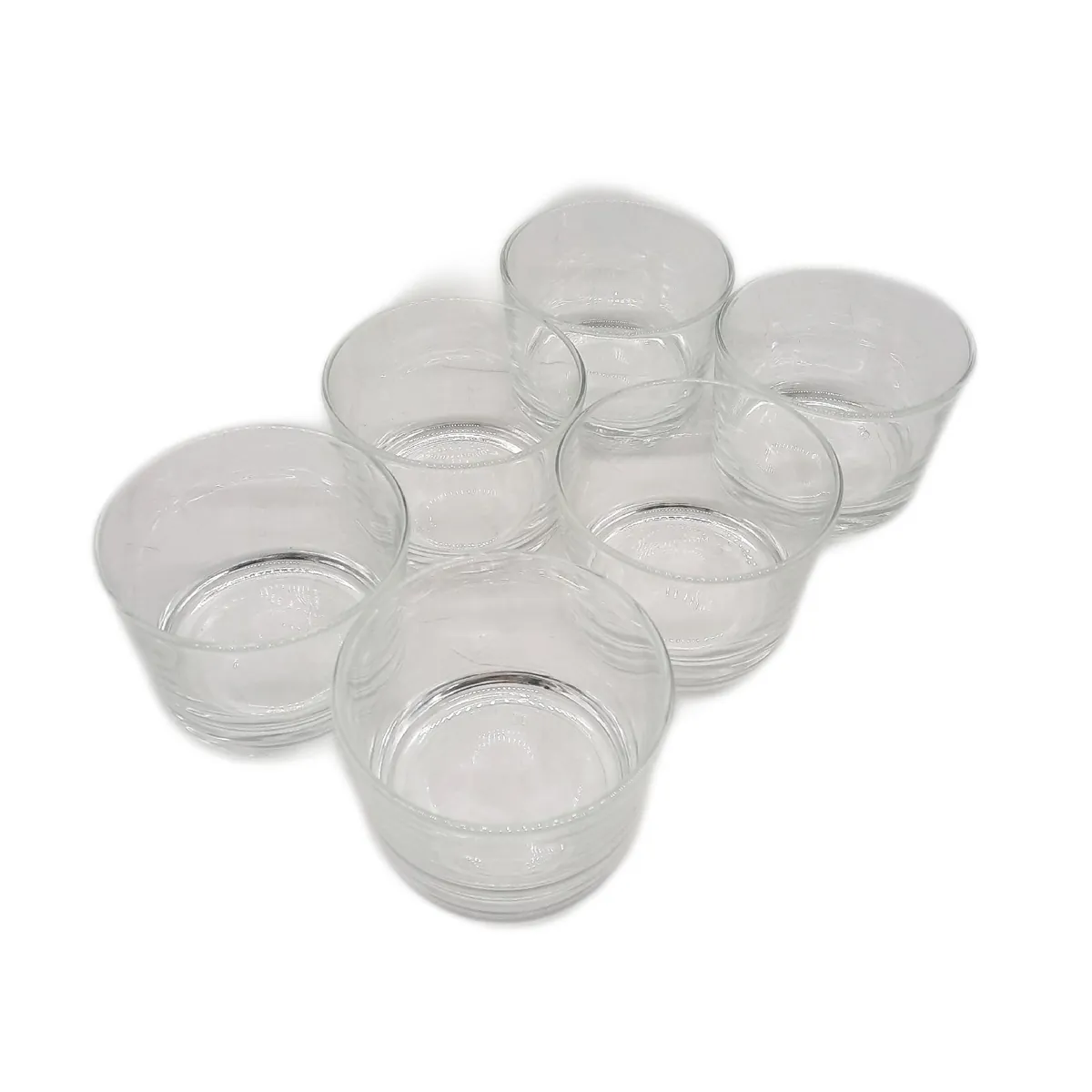 Krosno Eisbecher Glaswaren Glasmark Dessertgläser 1992 Set für Eisbe