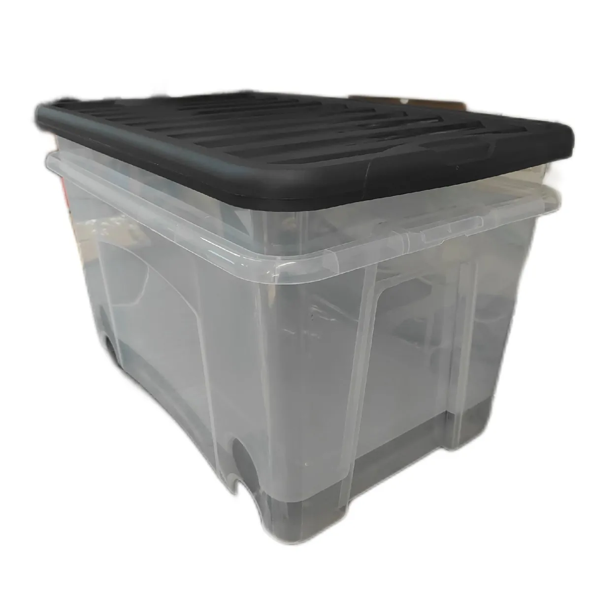 Sundis Ventilo Aufbewahrungsbox mit Raedern schwarz 2er Set mit
