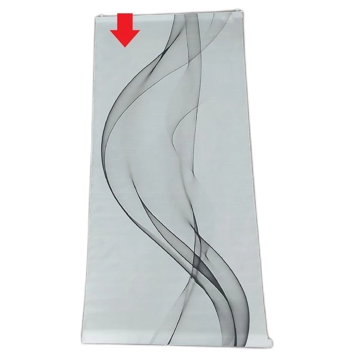Home fashion Schiebevorhang Gardinen Edmonton Polyester Grau 245x60 cm elegant modern Wohntext
