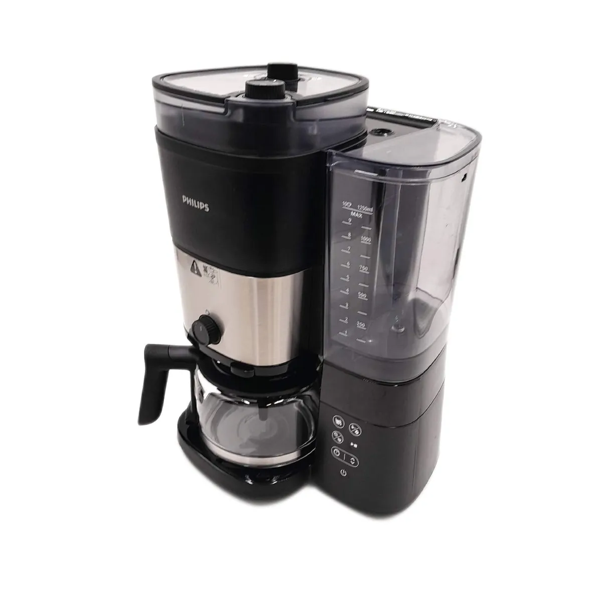 Philips All in 1 Filterkaffeemaschine integriertes Kegelmahlwerk frisch Coffee