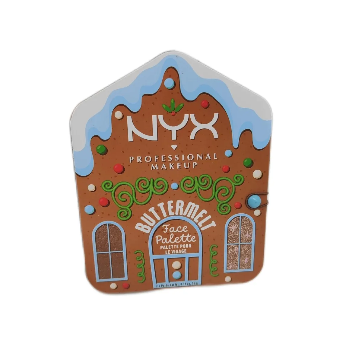 NYX Professional Makeup Gesichtspalette Make Up Holiday 25 Buttermelt Holiday Look Teint
