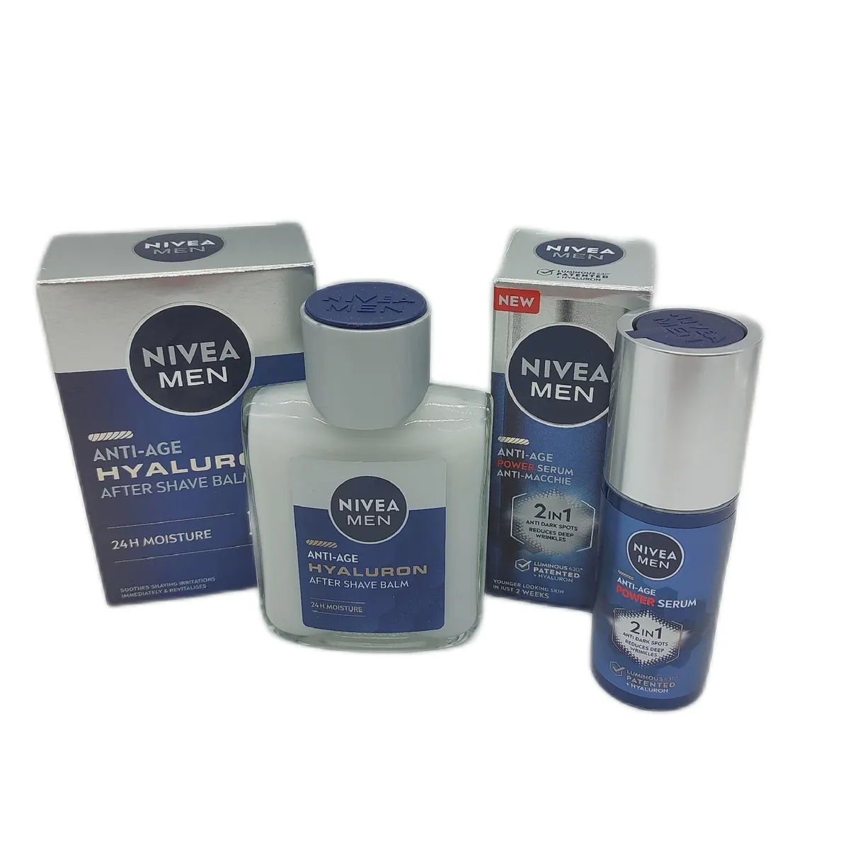 NIVEA MEN Gesichtsserum Herrenpflege Anti Falten Power Serum Gesichtspflege Anti Age