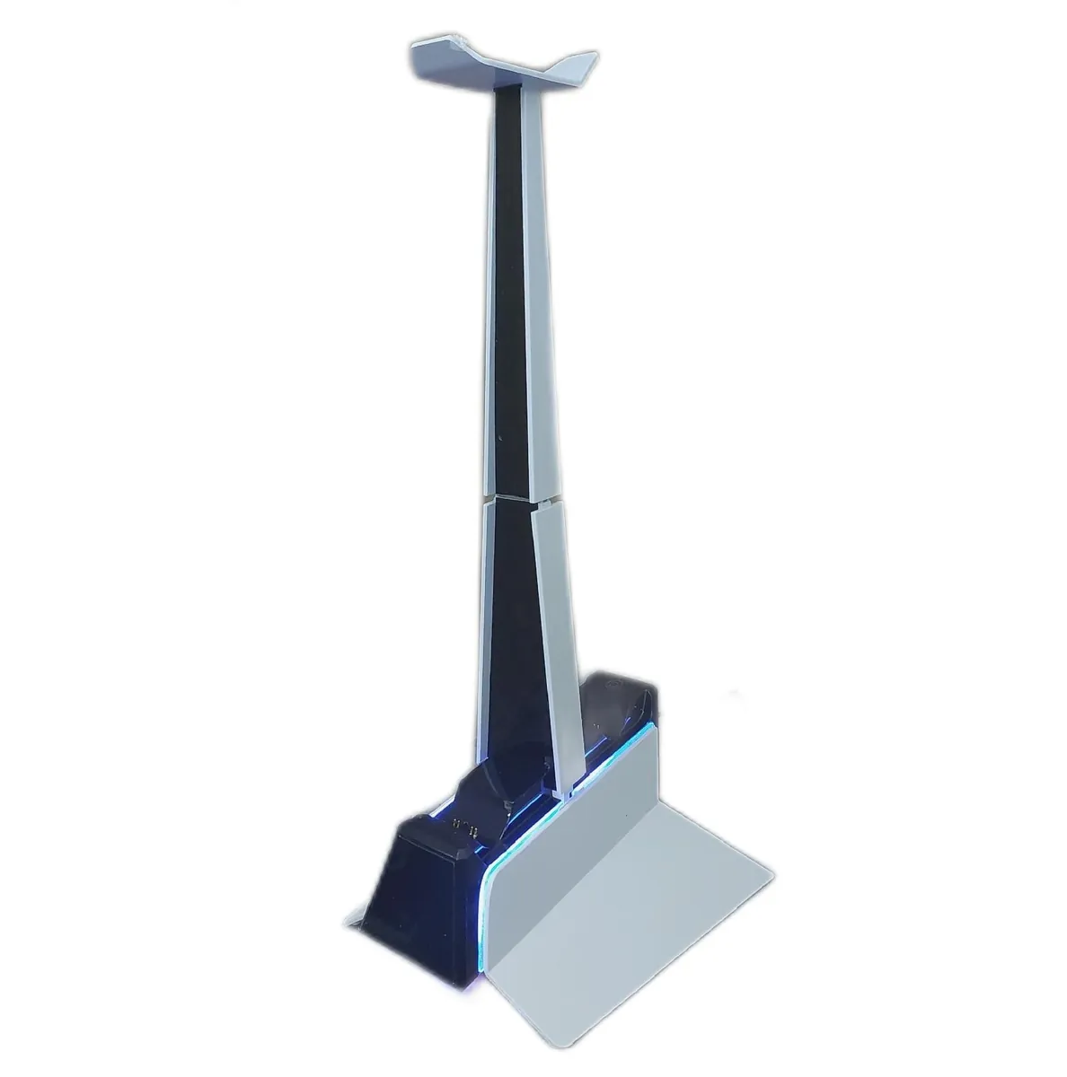 Oniverse Schnellladestation Zubehör PS5 Weiß und Schwarz Gaming Ladestation für PS5
