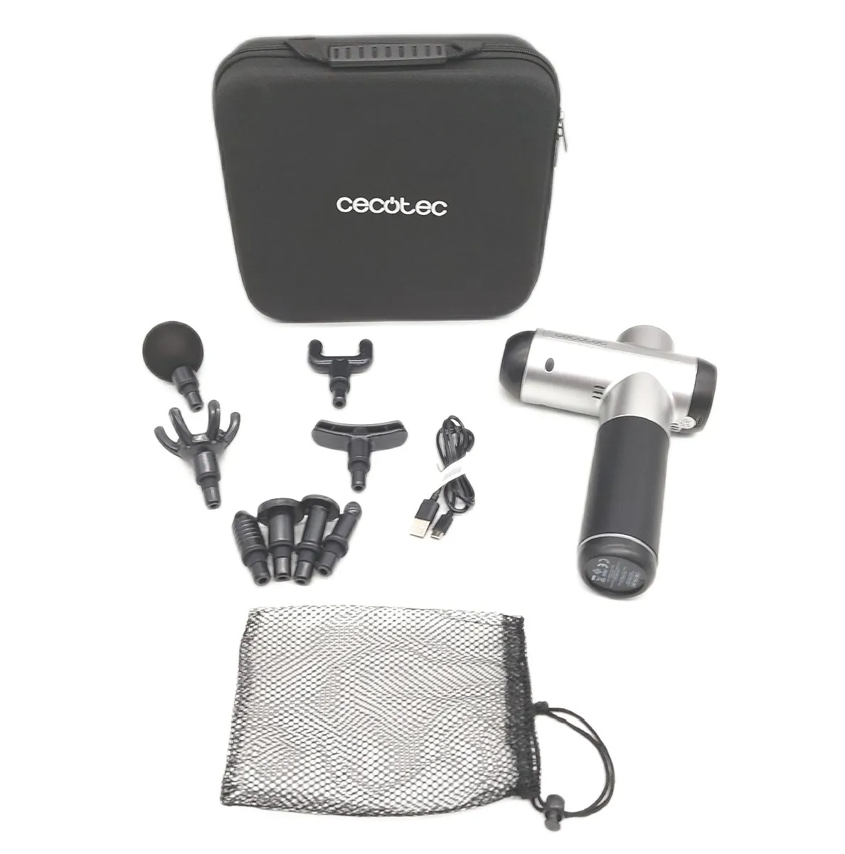 Cecotec Muskelmassagegerät Massagegeräte Full Body M 8 Aufsatz Entspannung Therapie