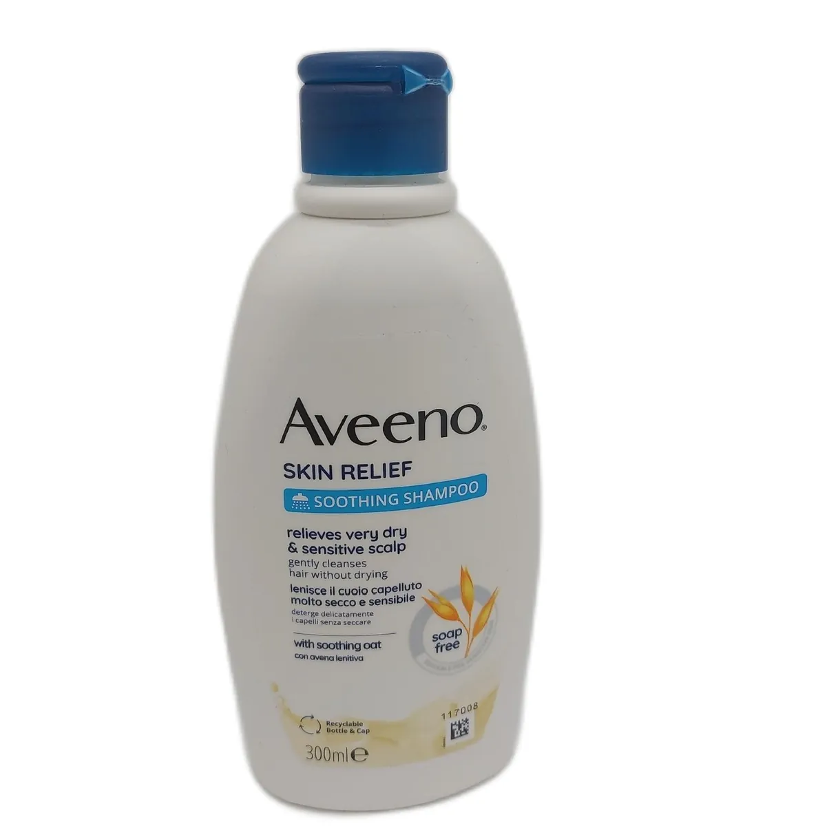 Aveeno Shampoo Hautpflege Skin Relief beruhigend gegen Juckreiz sanftes Haferflocken