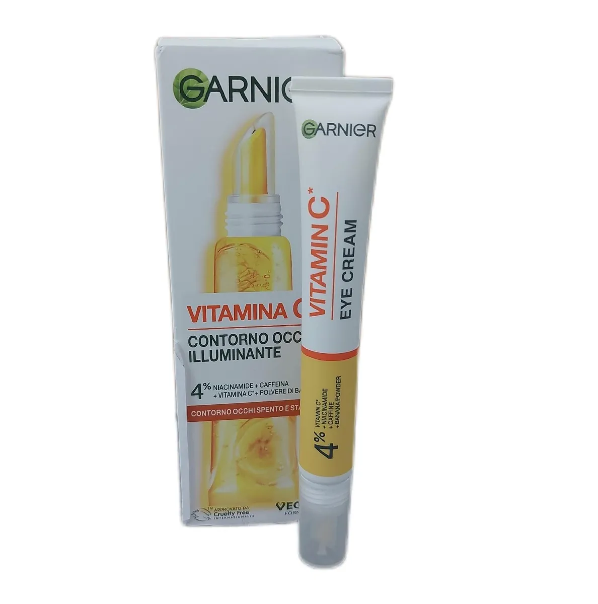 Garnier Serum Gesichtspflege Hautpflege Vitamin C Serum gegen Augenringe und Schwellungen