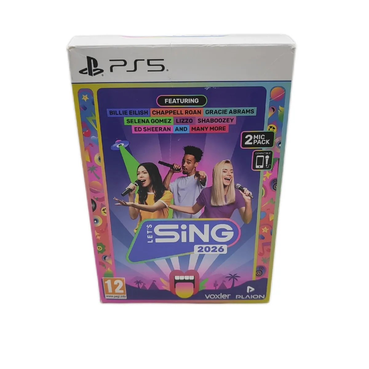 Sony Spiel Lets Sing Karaoke Spiel Musik Unterhaltung PlayStation 5 Partyspaß Microfon