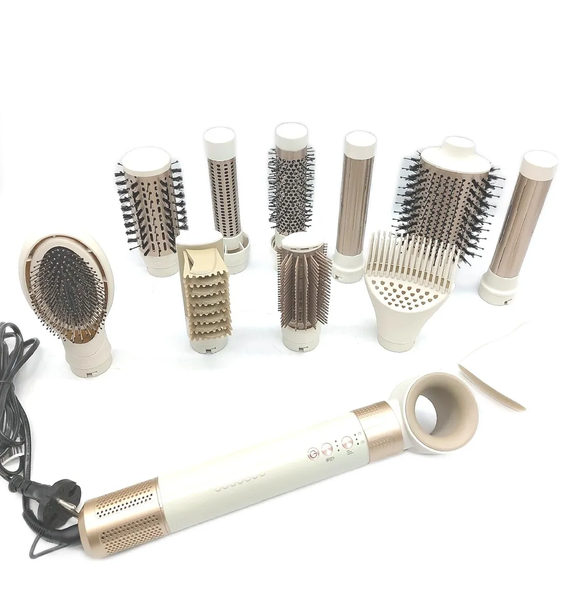 Cecotec Haartrockner Stylingbürste Haarpflege Styler 12 Köpfe vielseit