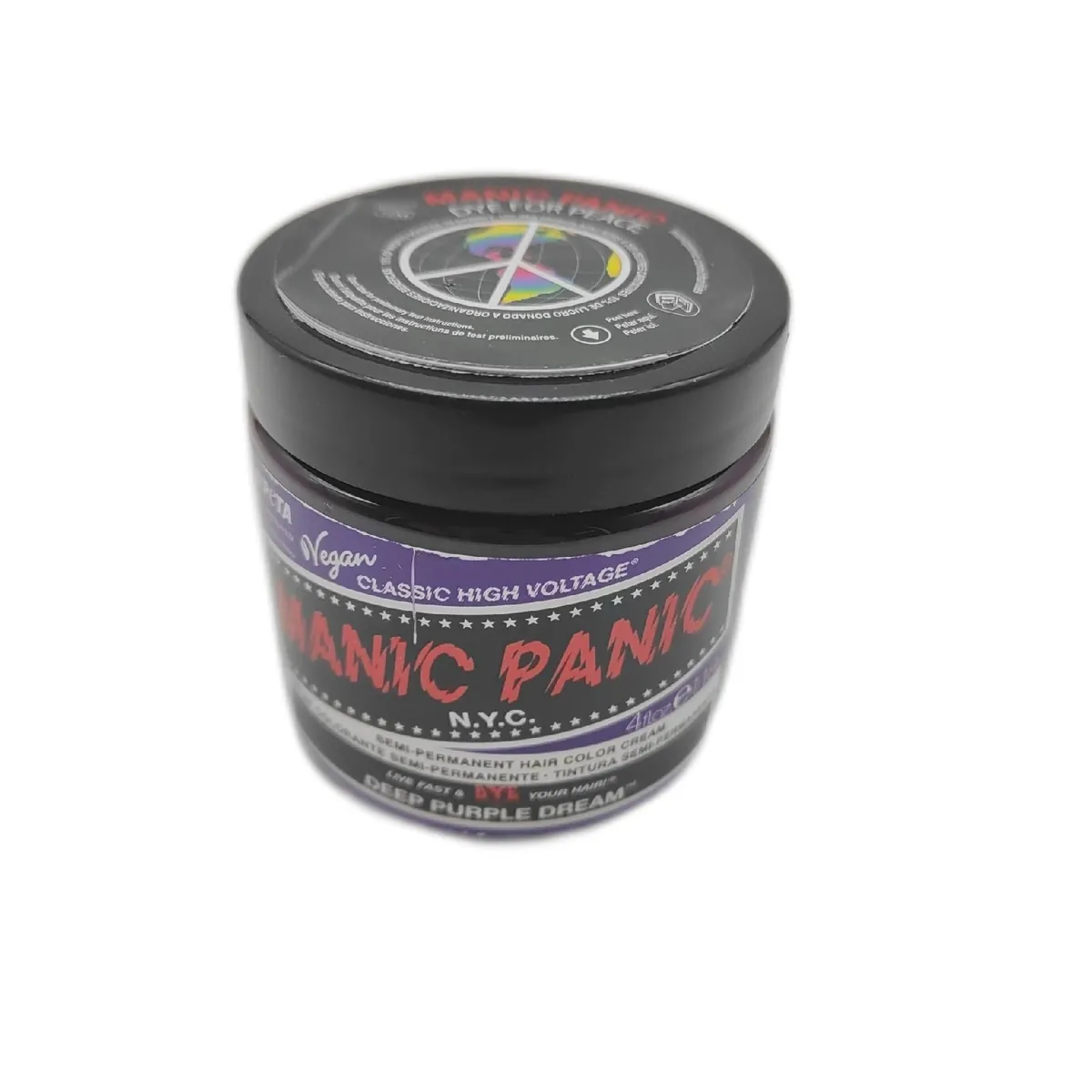 Manic Panic Haarfarbe Haarpflege Deep Purple Dream intensiv leuchtend nachhaltige Farbpflege Pflege