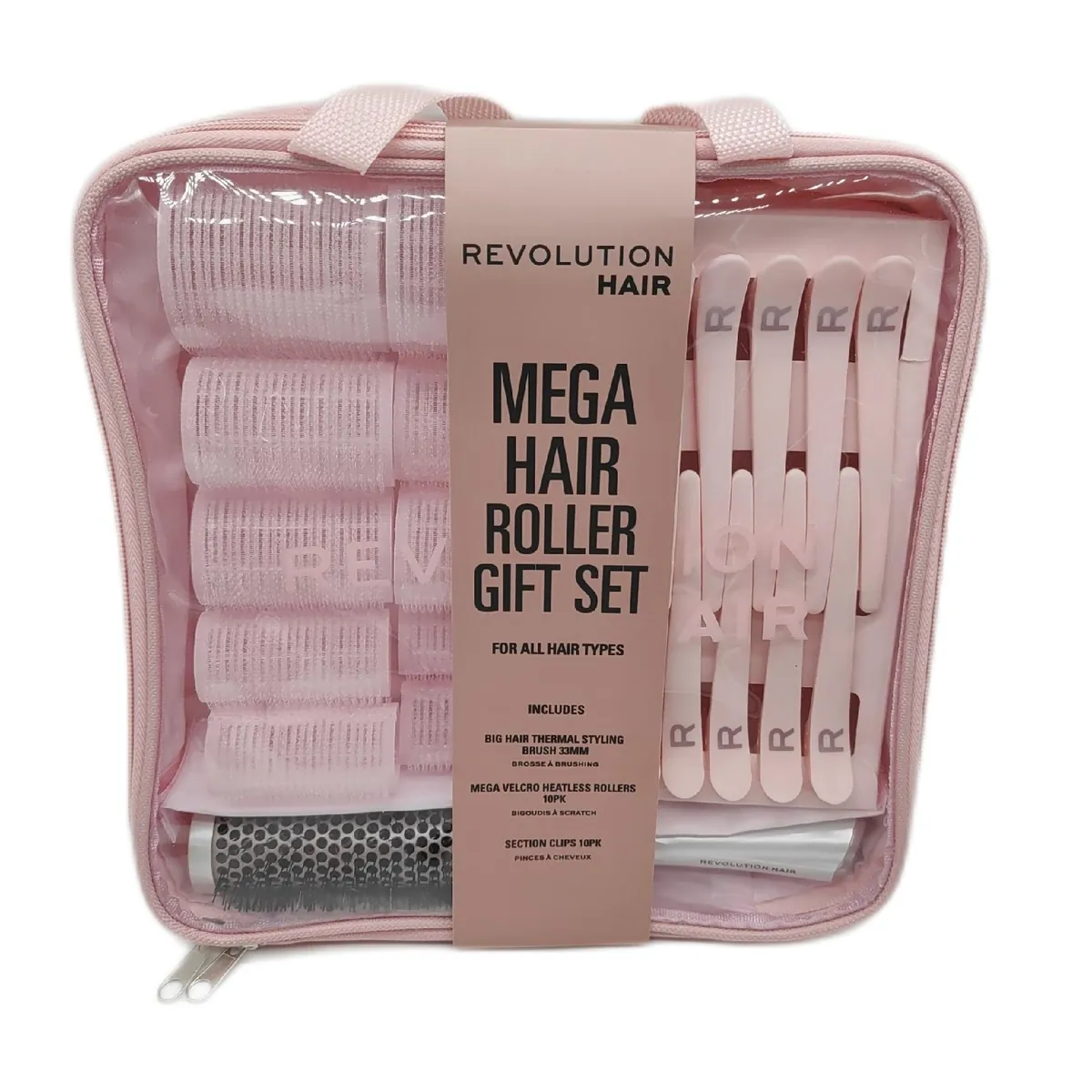 Makeup Revolution Lockenwickler Haarpflege Styling Zubehör 10er Set für Locken Volumen