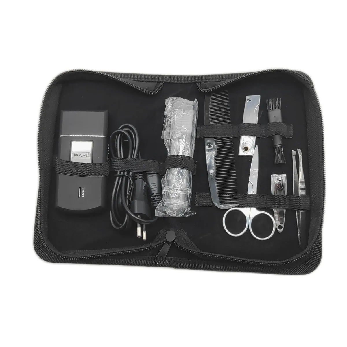 Wahl Rasierer Herrenpflege Travel Shaver Kit Wiederaufladbar Flexibel Reise
