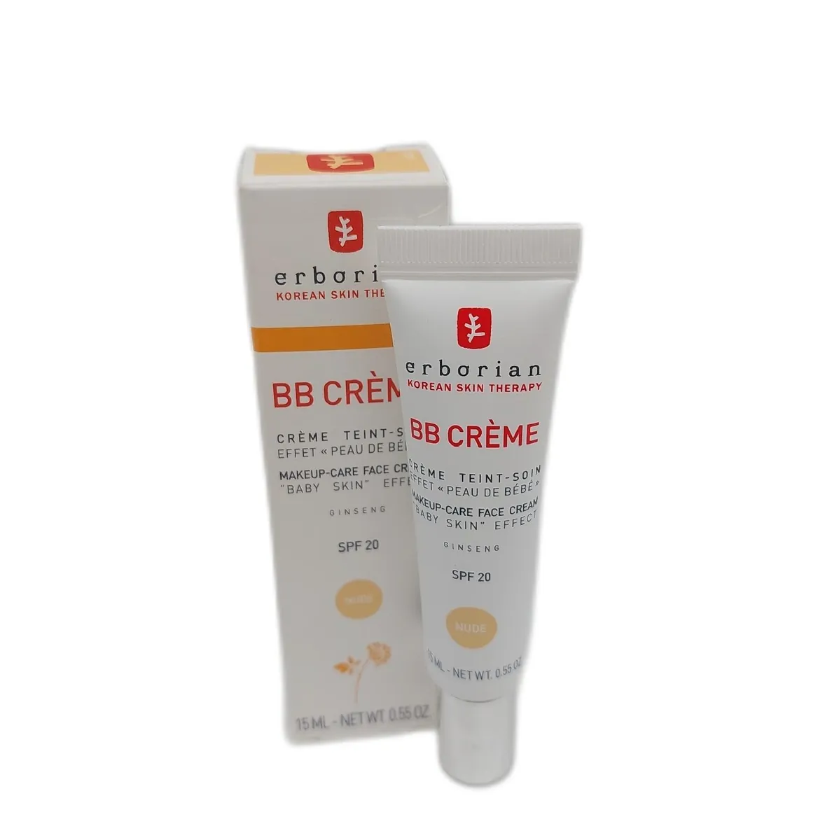 Erborian BB Creme Gesichtspflege Make up al Ginseng 5 in 1 Wirkung Perf