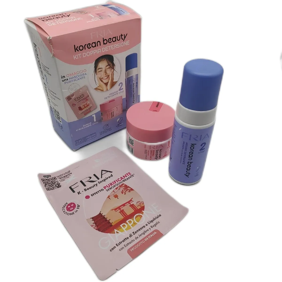 Fria Reinigungsbutter Gesichtspflege Double Cleansing Butter feuchtigkeitsspendend san