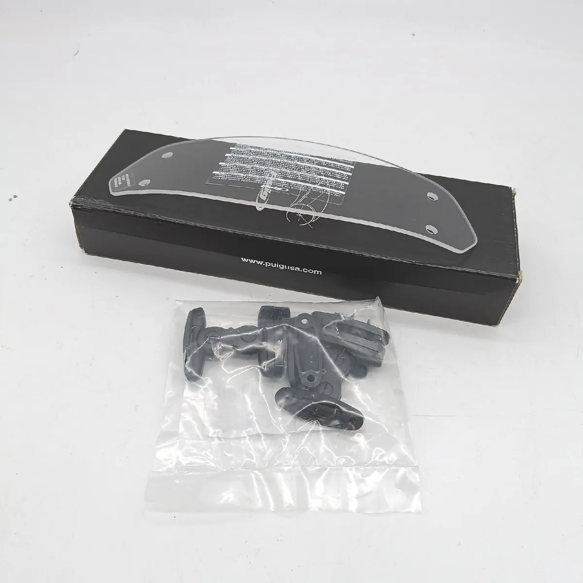 Puig Visier Motorrad Zubehör 6320W Mehrfach verstellbar Transparent Clip Ersatzteil Zubehör