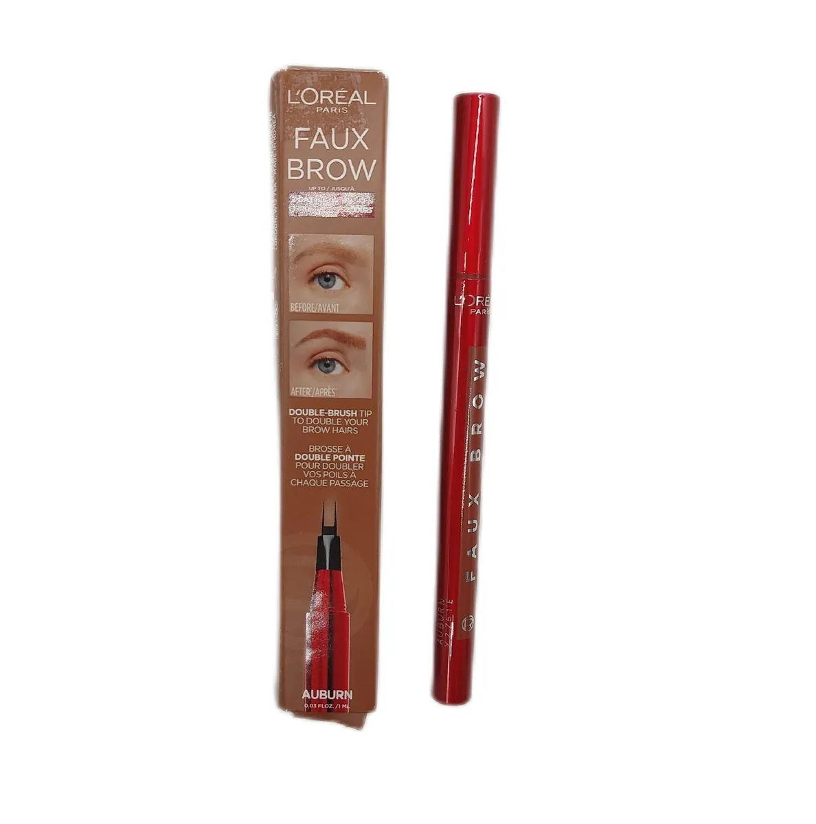 LOréal Paris Augenbrauenstift Makeup Kosmetik Infallible Faux Brow Pen Auburn natürlich