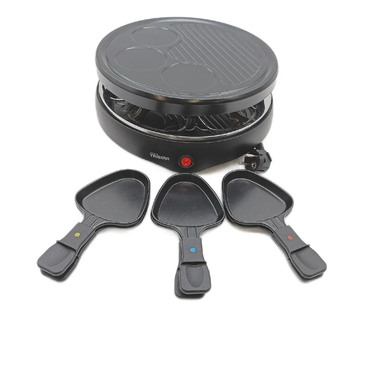 Tristar Raclette Grillgerät Raclettegeräte 27 66 cm für 6 Personen Gourmetkü