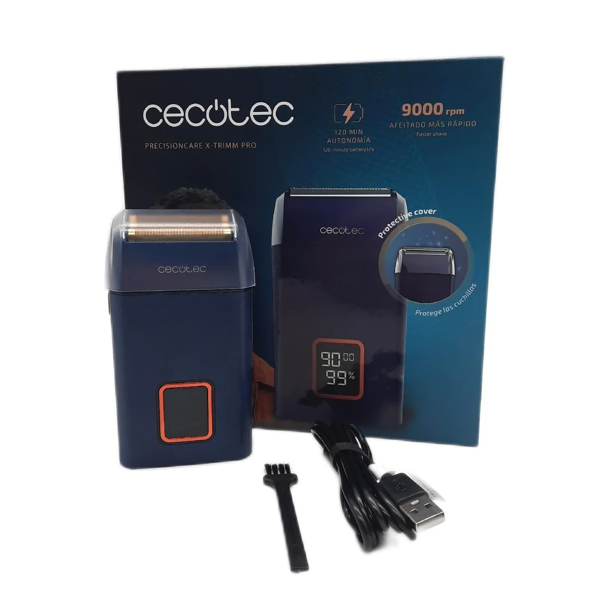 Cecotec Barttrimmer Bartpflege PrecisionCare X Trimm Pro Präzision für perfekte Kont