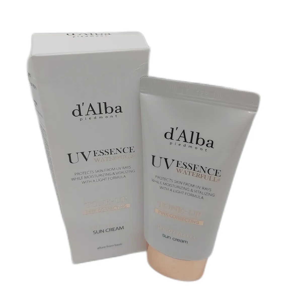 d Alba Sonnenschutz Gesichtspflege Sonnenschutz Waterfull SPF50 PA50 Italienischer Weißer Tr