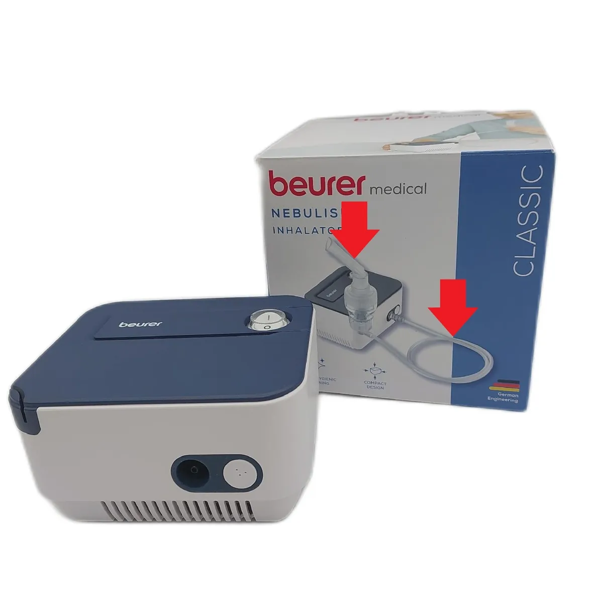 Beurer IH 16 Inhalator Inhalationsgerät Kinder Erwachsene bei Erkältungen