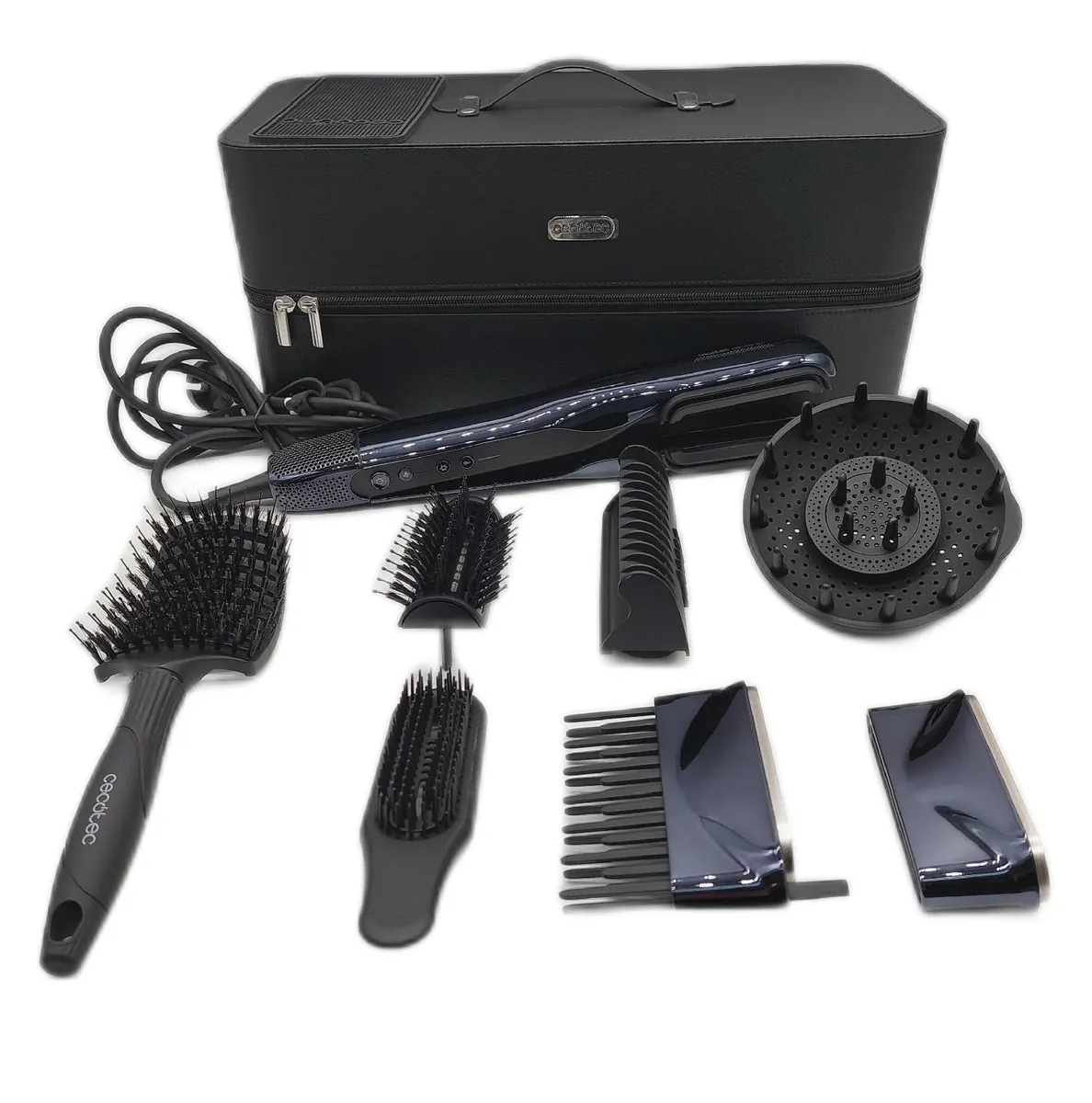 Cecotec AirLisse 6i1n Elite Haarglätter mit 6 Zubehörteilen. 112.000 U/min